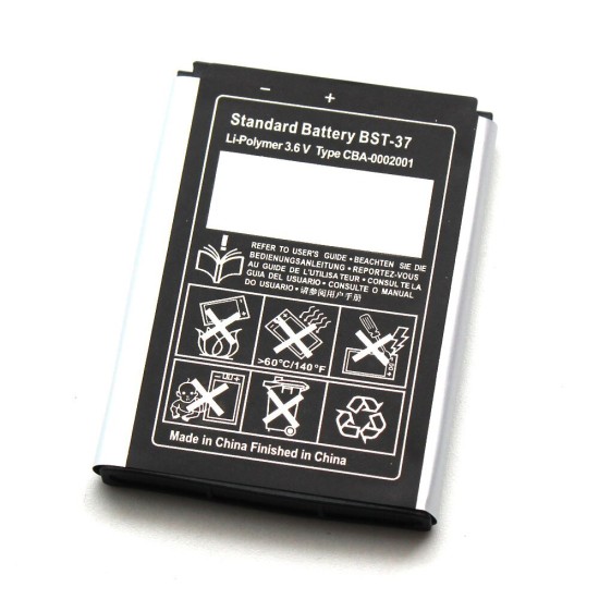 BATERIA SONY ERICSSON BST-37 BULK LI-POLYMER 3.7V 900MAH BATERIA SONY ERICSSON BST-37 BULK LI-POLYMER 3.7V 900MAH